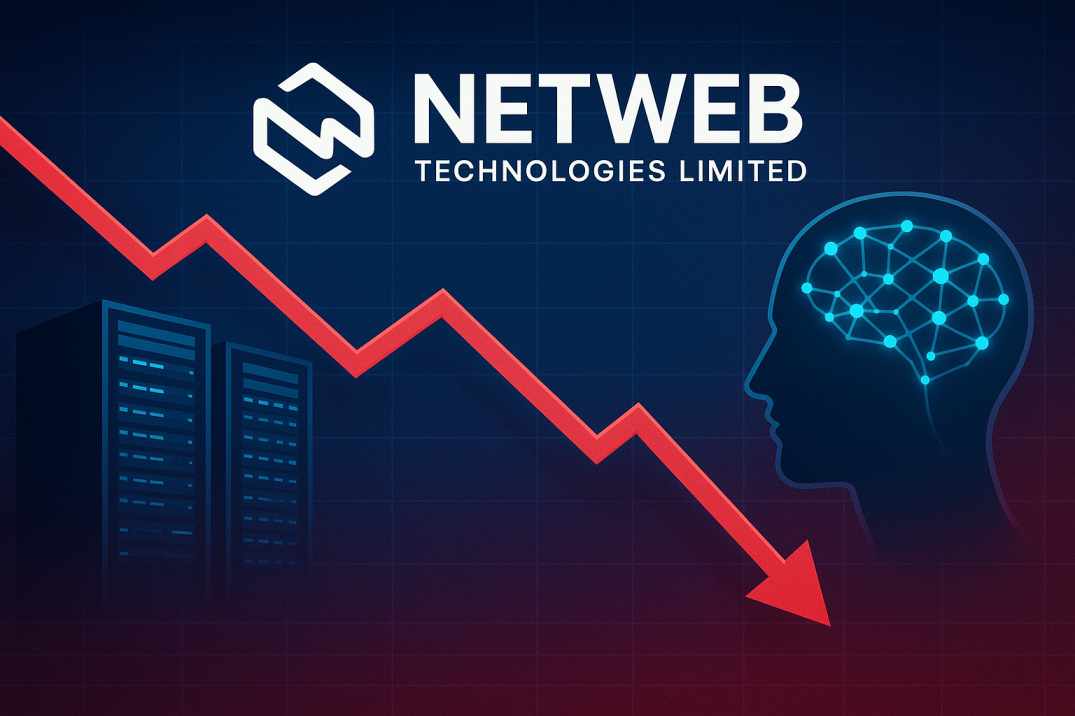 netweb technologies share price